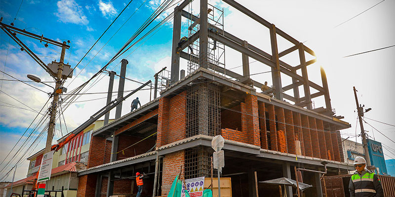 AVANZAMOS CON LA CONSTRUCCION DEL NUEVO EDIFICIO MUNICIPAL