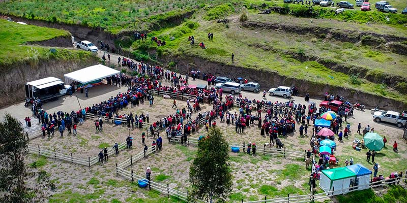 INAUGURACIÓN DE LA PLAZA DE RASTRO EN CEBADAS