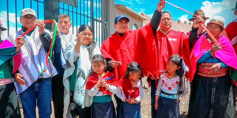 INAUGURACIÓN DEL CERRAMIENTO DEL CEMENTERIO COMUNAL, EN GALTE AMBROSIO LASSO