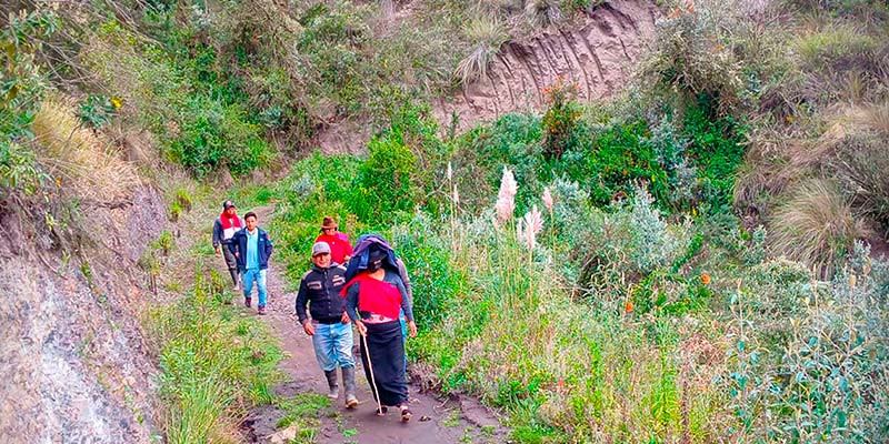 INSPECCIÓN EN LA COMUNIDAD SAN PABLO DE GRAMAPAMBA