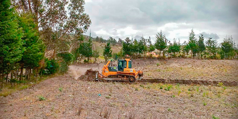 APERTURA DE NUEVOS CAMINOS EN EL BARRIO SAN JUAN SAMBORONDÓN