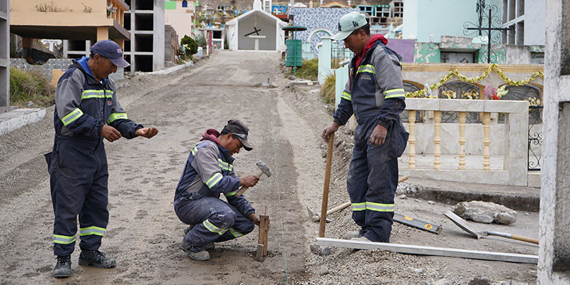 MANTENIMIENTO Y READECUACIÓN DEL CEMENTERIO EN LA CABECERA CANTONAL