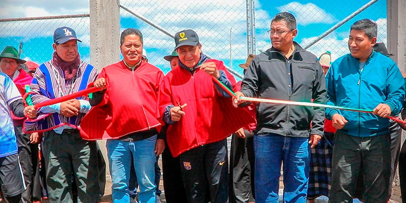 INAUGURACIÓN DEL ESTADIO COMUNAL GALTE PAKCHA
